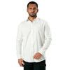 ANGELO KAHEL - SHIRT ECRU/NAVY VG-3005